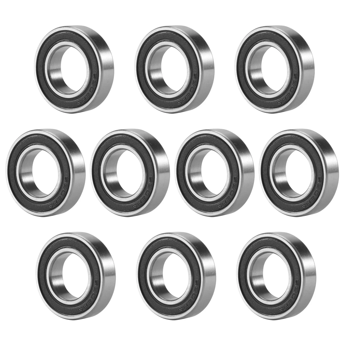 GZMO 10PCS 6902-2RS Bicycle Hub Bearing 15X28X7 mm 6902 2RS Ball Bearings 6902RS for KOOZER XM490 Hub