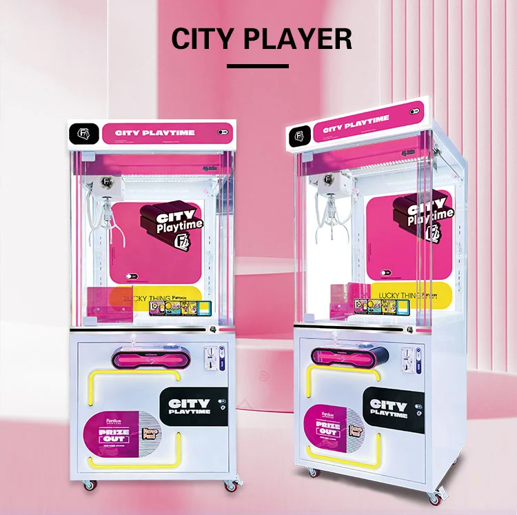 Mini Small Claw Machine Dual Use Home Commercial QR Code Coin-Operated Doll Catcher Gift Machine Store Traffic English view 3