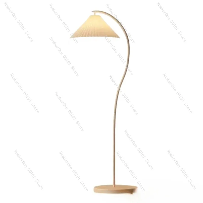 Cream-style French Retro Floor Lamp, Bedroom or Living Room Standing Table Lamp, Popular Ambient Lighting, Elegant and Timeless