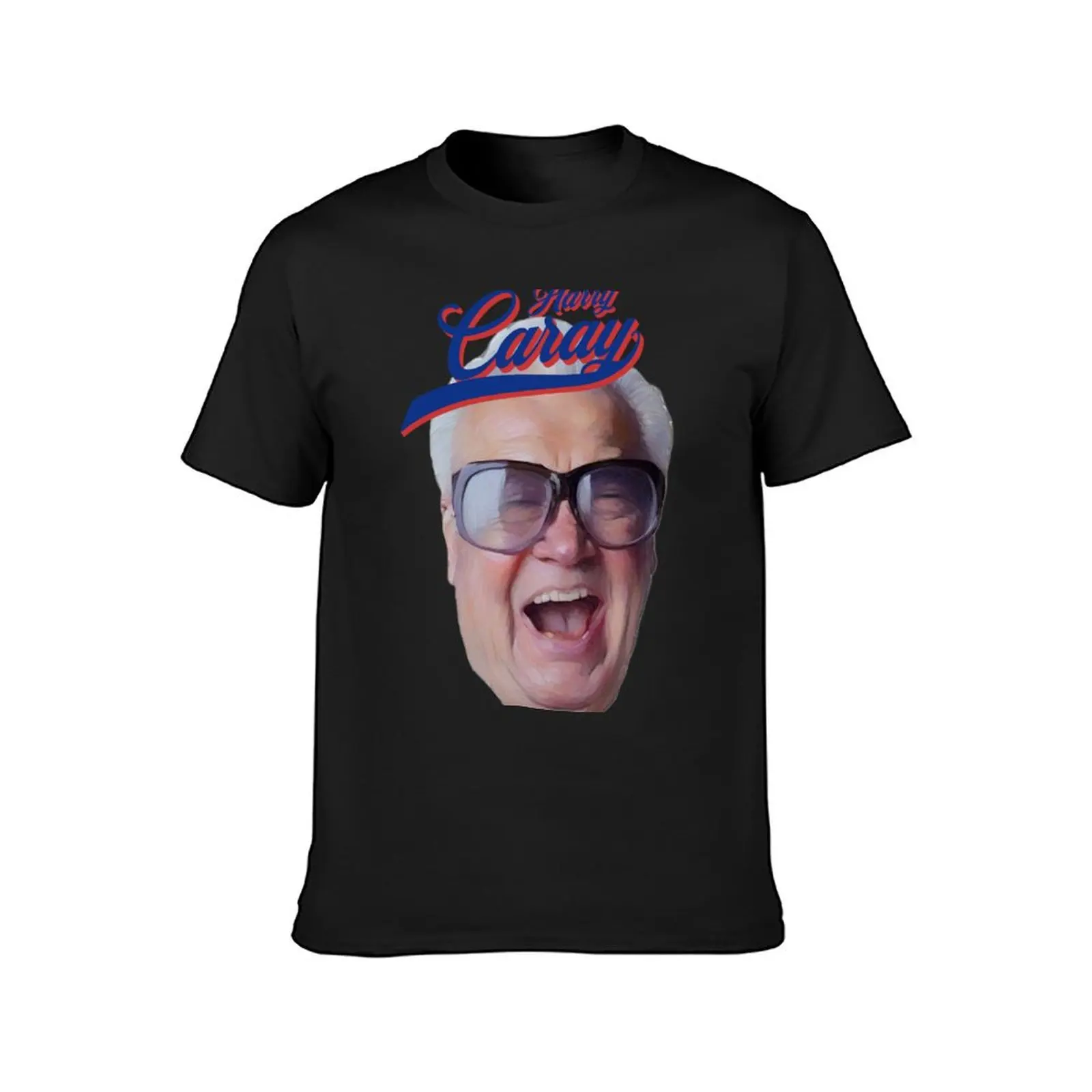 Harry Caray T-Shirt sublime Short sleeve tee plain funnys black t shirts for men