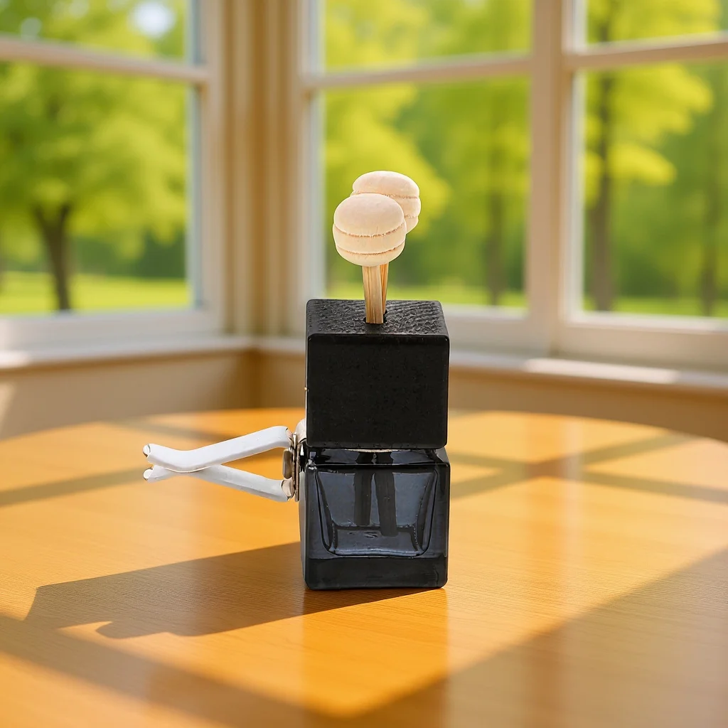 

2Pcs Car Air Freshener Bottle Aromatherapy Pendant Stylish Decorative Accessory Air Purification Long Lasting Scent Adjustable