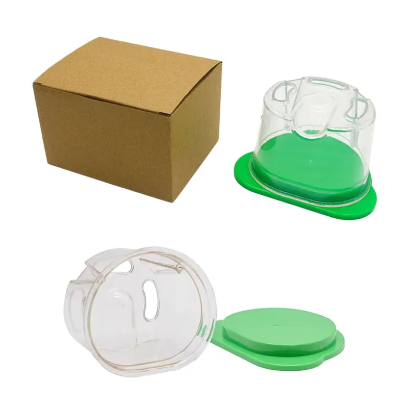 1Pcs/2Pcs Dental Reusable Plastic Agar Box Denture Duplicating Mold Dental Lab Denture Duplicating Flask Plastic Agar Box