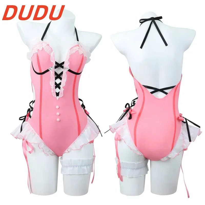 

Нарака: Bladepoint Feria Shen Косплей Костюм Feria Shen Прекрасный розовый купальник Купальник для женщин и взрослых Ролевая игра Одежда Comic-Con