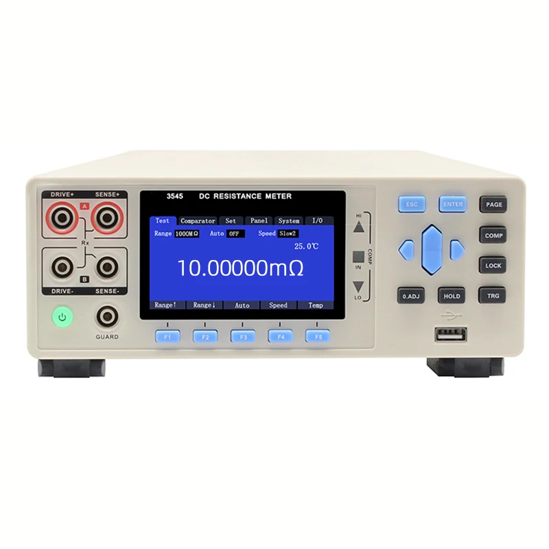 Chuangkai CKT3545 Precision Resistance Tester Measurable Range 0.01μΩ~1200MΩ，Maximum Test Current 1A