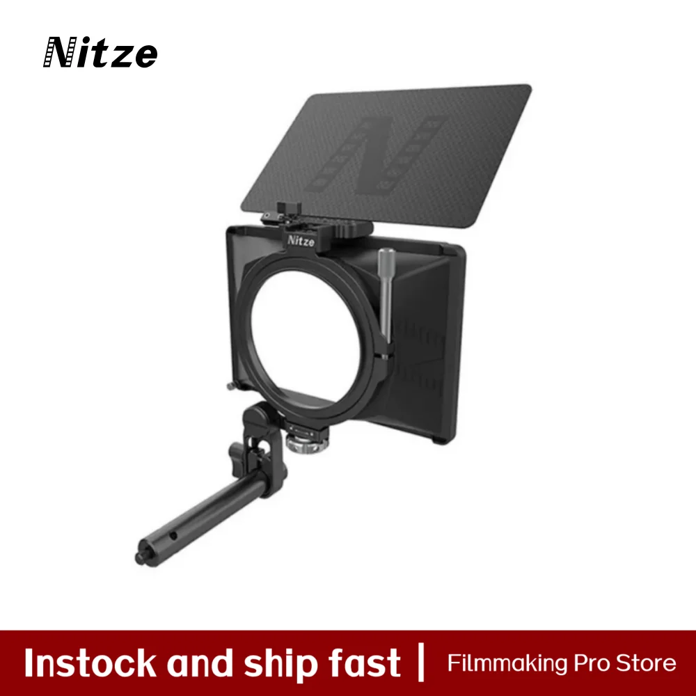 

Nitze shading bucket matte box kit accessories lightweight carbon fiber aluminum alloy + carbon fiber + pc