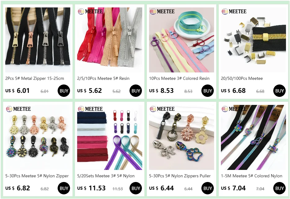 5–50 Stück Meetee 5 # Katzenpfoten-Reißverschluss-Abzieher für Nylon, Reißverschluss, Nähen, Kleidungsstücke, Verschluss, Reißverschlüsse, Kopf, Tasche, Dekoration, Reißverschlüsse, Schieber, Reparatursätze – Detail 1
