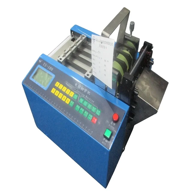 Top Selling Products Automatic Bevel Angle Lanyards Stain Label Cutting Machine With Mark Sensor
