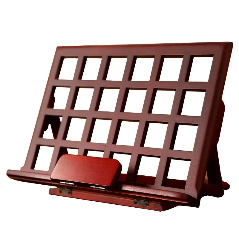 

Two Styles of Solid Wood Book Stand Desktop for Reading Calligraphy Reading Chanting and Book Storage