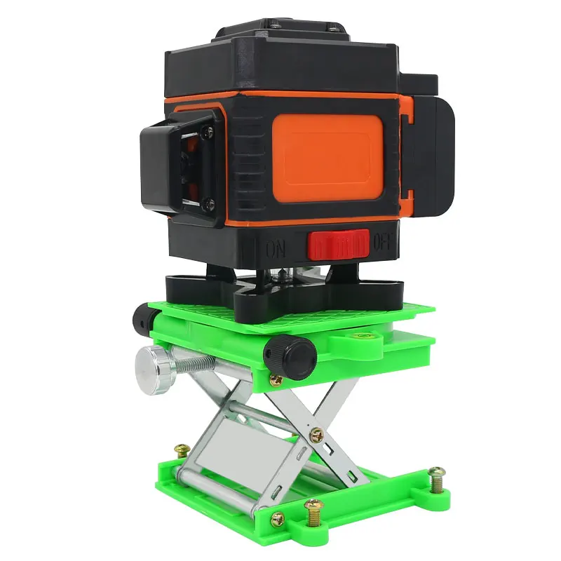 90x90mm Lifting Platform Spirit Level Lift Bracket 25-90mm Height Adjustable Universal Rotatable Stand for Floor Stick Laborator