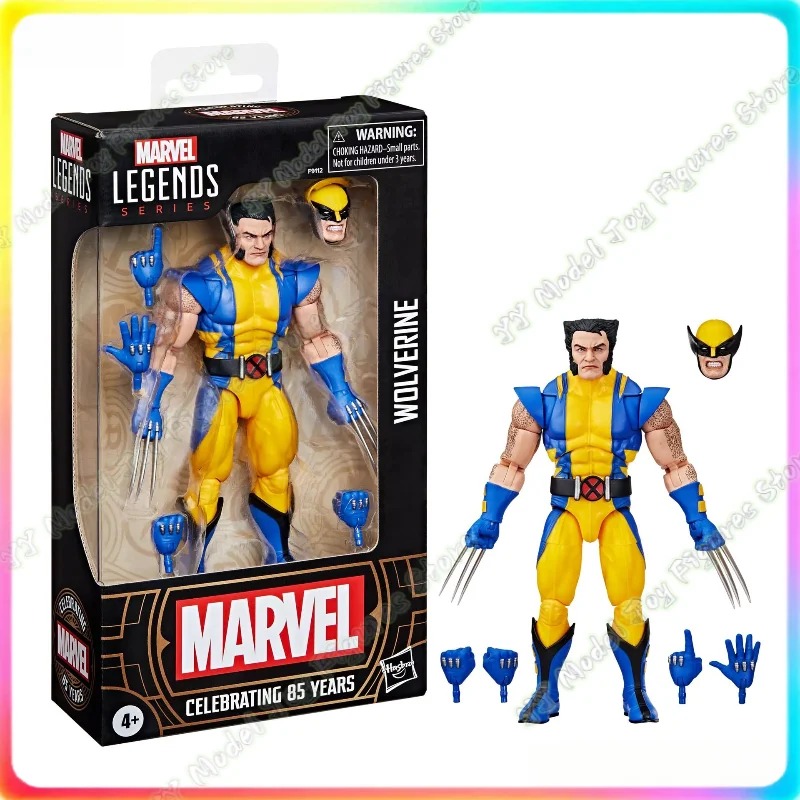 [Sofort lieferbar] Hasbro MarvelLegends 85. Jubiläum Comic Wolverine 6-Zoll-Actionfigur Modell Spielzeug Sammlerstück Geschenk
