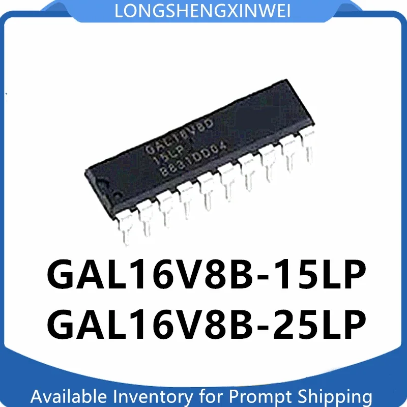 1PCS NEW GAL16V8B-25LP GAL16V8B-15LP GAL16V8B Inline DIP-20 Spot Logic Chip