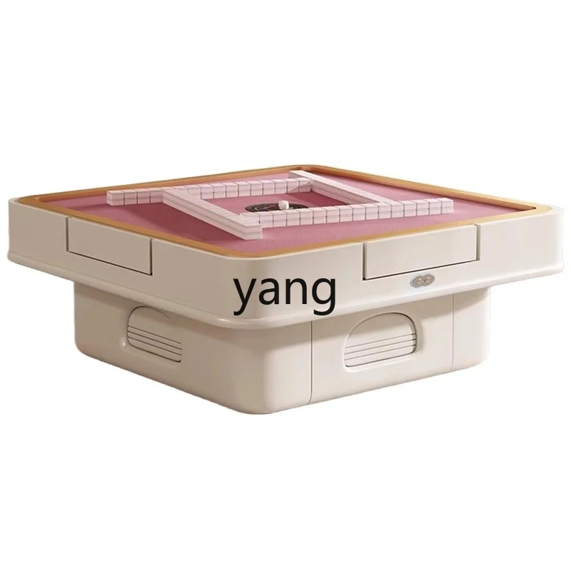 XYY Cream Wind Multifunctional Lifting Mahjong Machine Automatic Household Coffee Table Dual-purpose