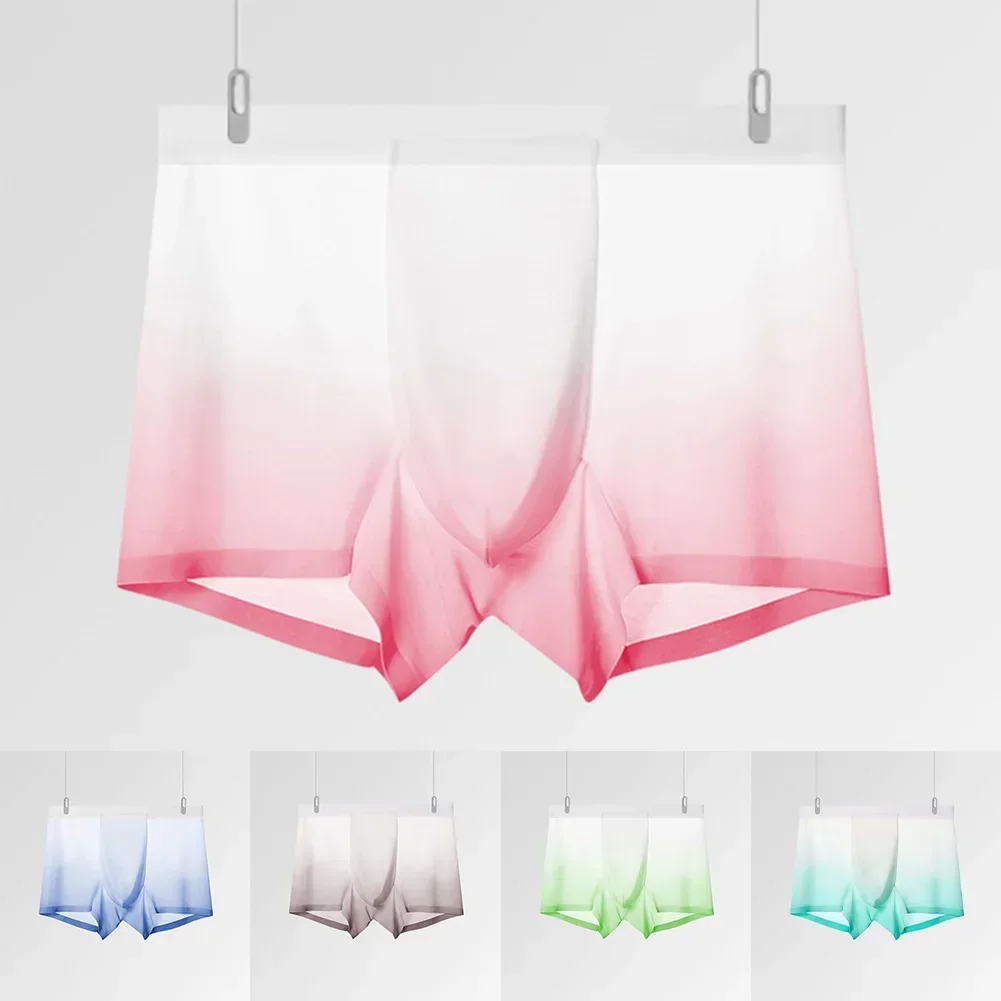

For Daily Wear Breathable Boxer Shorts Men Underwear Daily Comfort Dark Blue Comfortable Breathable Shorts Clothing