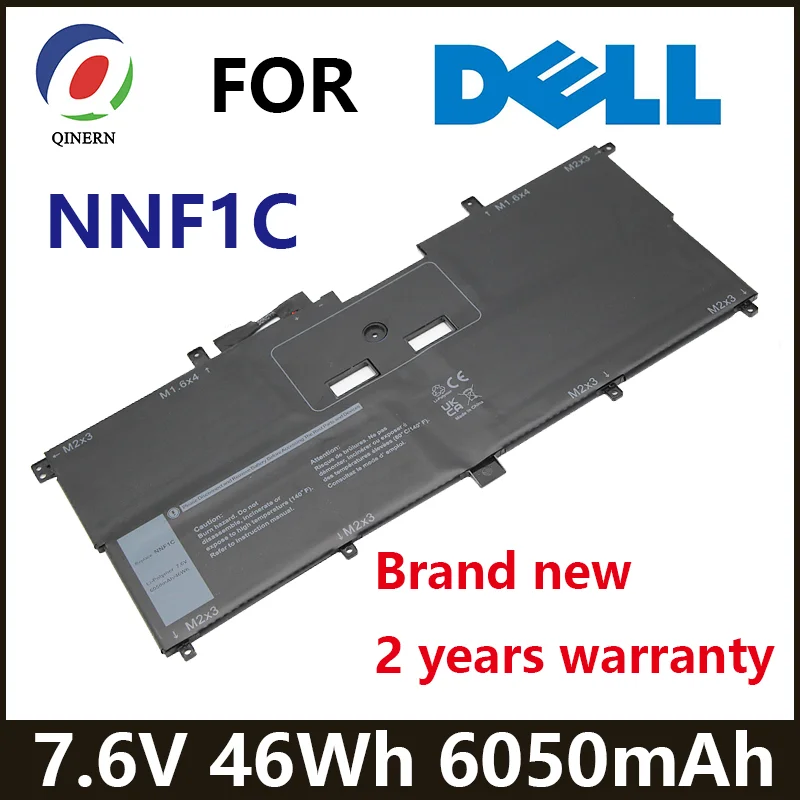 NNF1C 46Wh 7.6V Laptop Battery  For Dell XPS 13 9365 XPS13-9365-D1805TS,D1605TS N003X9365-D1516FCN NP0V3 P71G P71G00