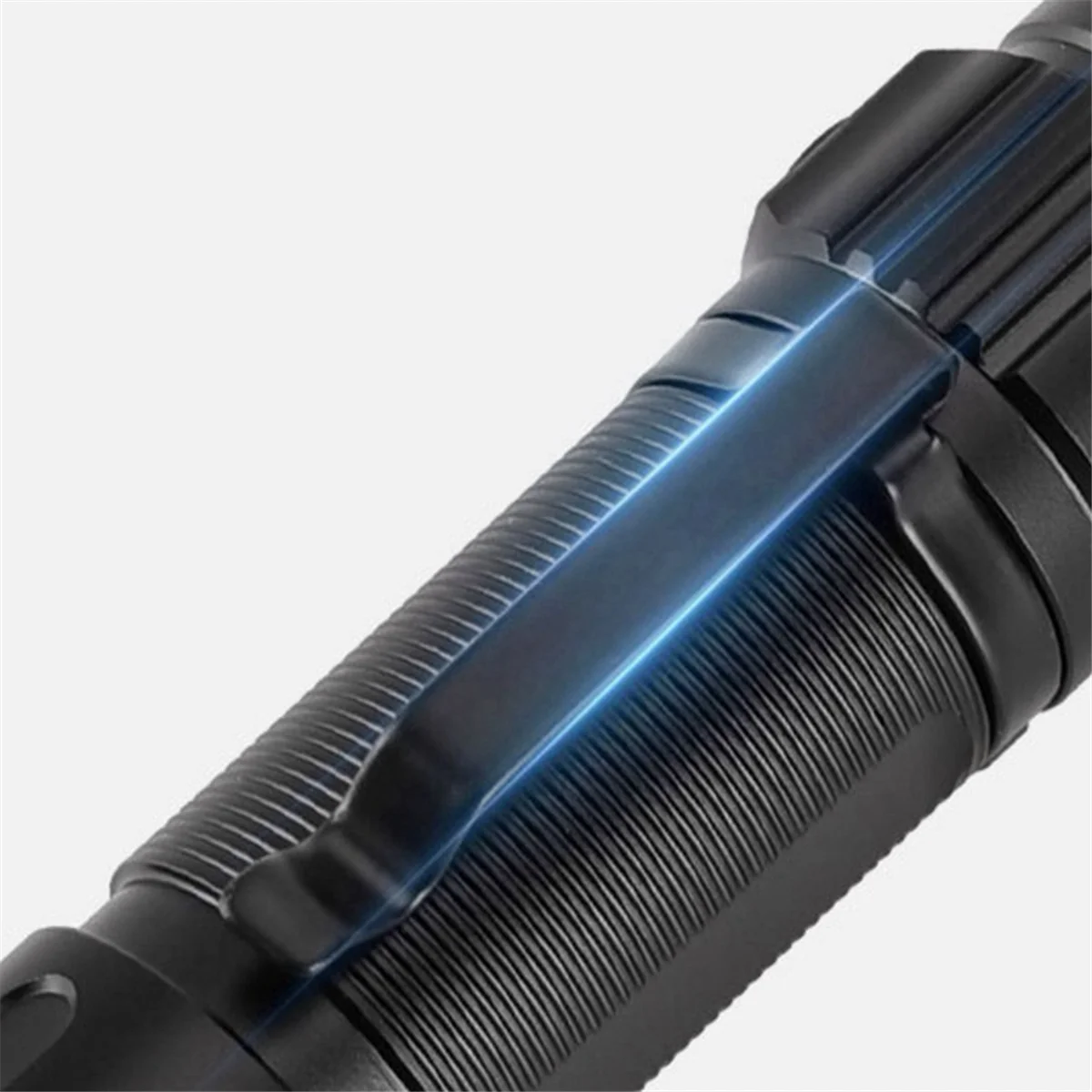 ONCE Flashlight Outdoor Highlight Mini Power Display Glare 3LED Flashlight Black