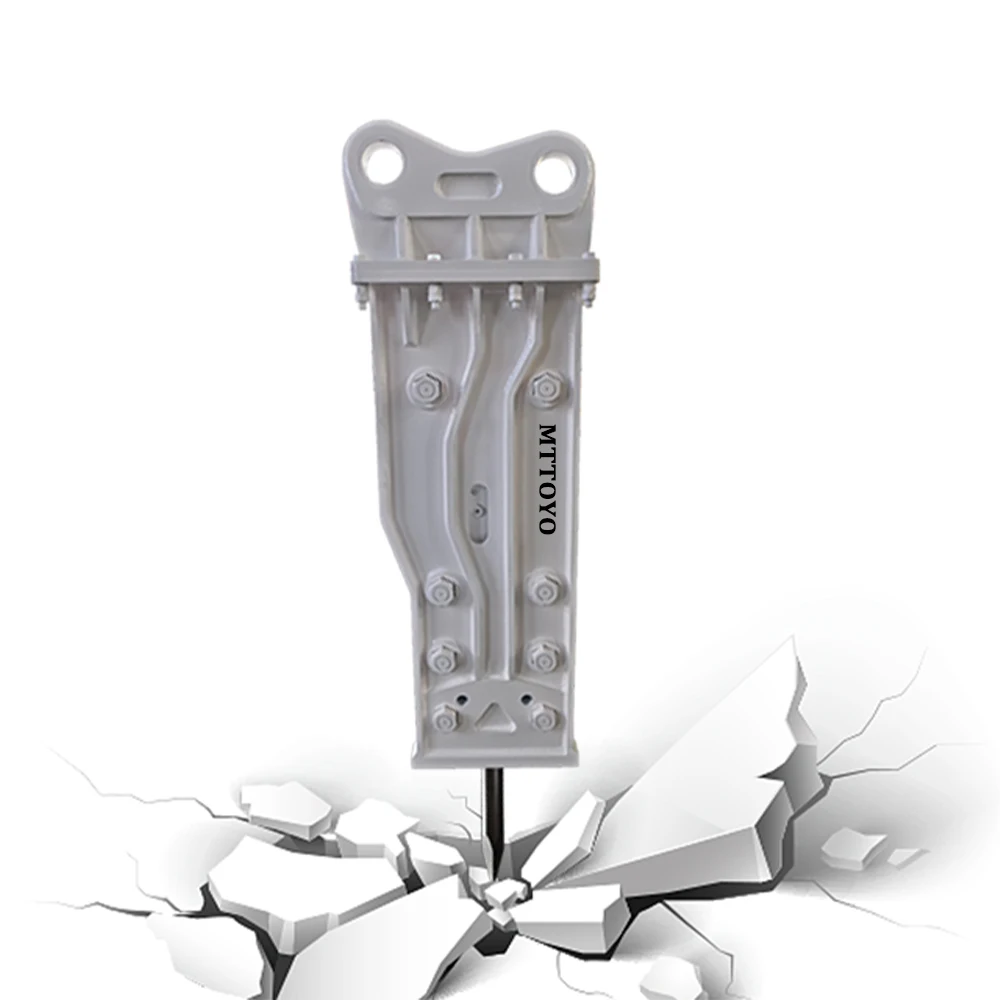 HB50G Nuovissimo interruttore idraulico durevole ad alte prestazioni da 18 a 25 tonnellate per strumento di demolizione dell'edilizia dell'escavatore