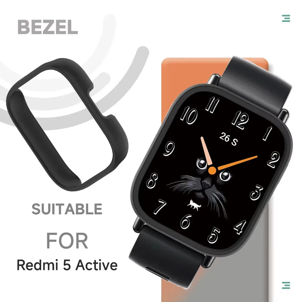 Hollow PC Case For Xiaomi Redmi Watch 5 Lite accessorie All-around hard Bumper shell Protective Cover For Redmi Watch5 Lite case