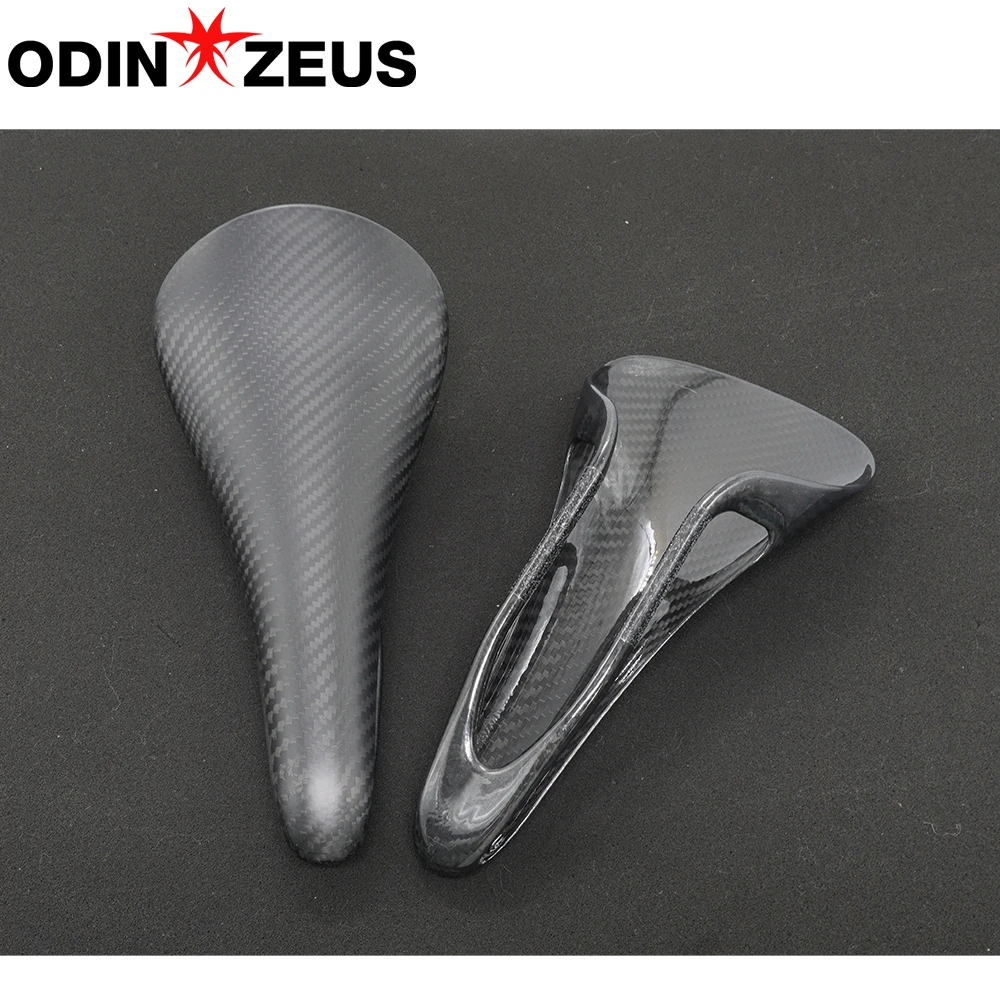 

ODINZEUS carbon fiber saddle, bicycle seat, integrated seamless design, 7x9mm, 3K/matte/gloss finish, bicycle accessories