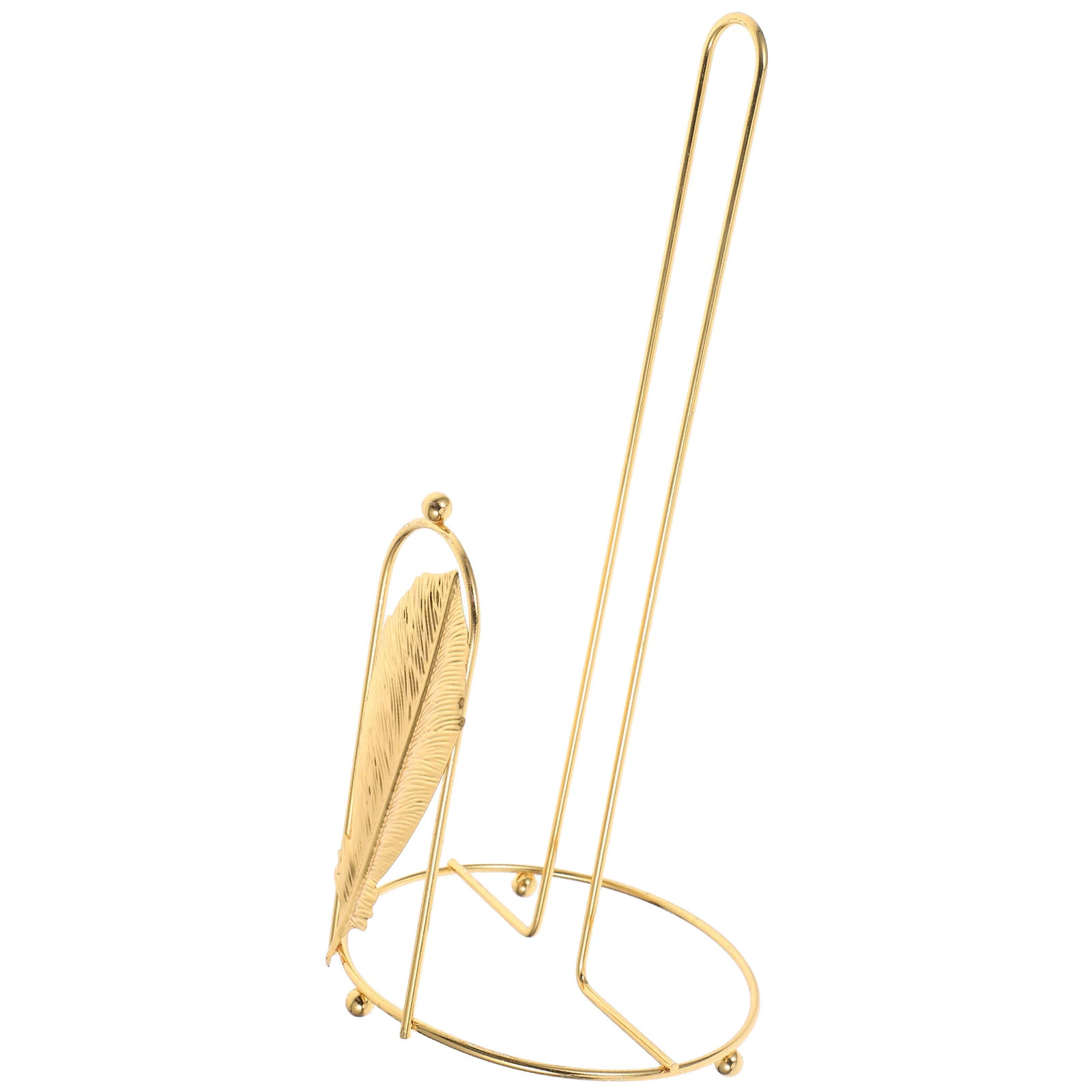 

Nordic Style Towel Holder Iron Bracket Kitchen Decor Farmhouse Vintage Paper Towel Holder Plume Rack Countertop Vintage