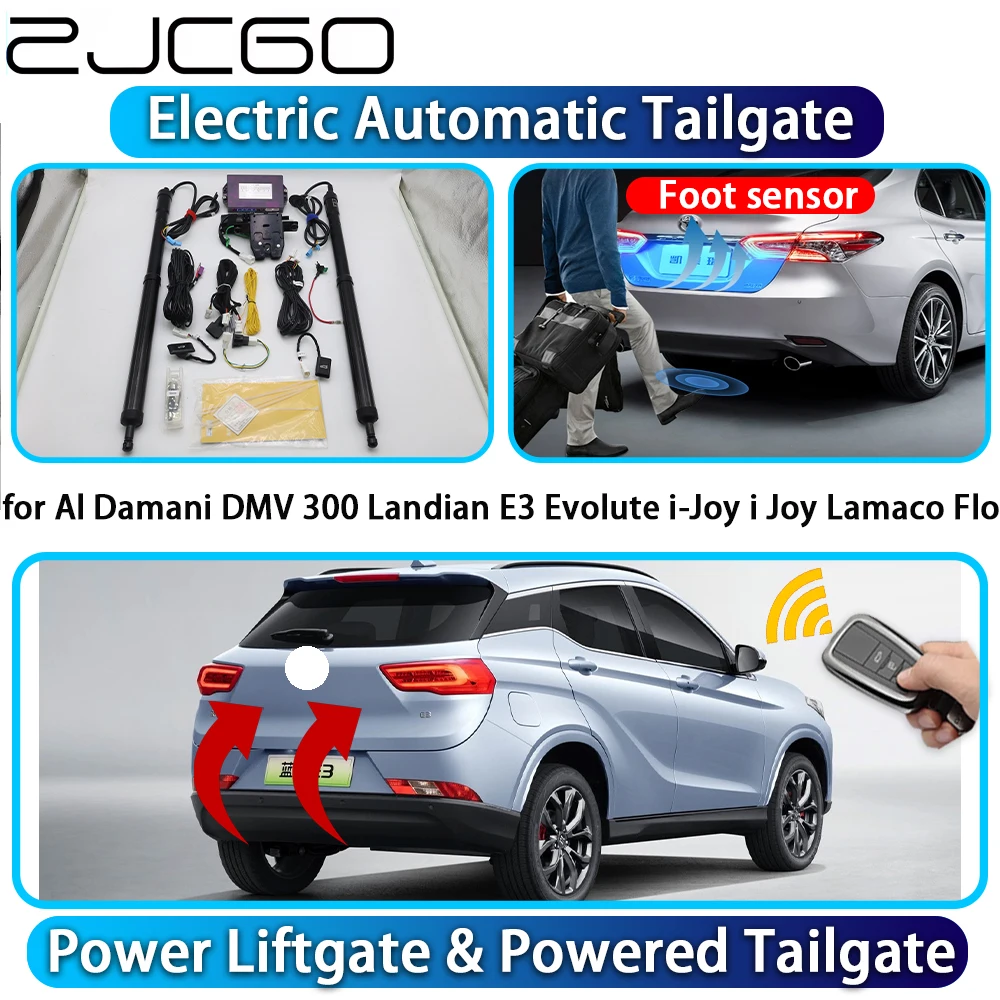 for Al Damani DMV 300 Landian E3 Evolute i-Joy i Joy Lamaco Flo Automatic Power Liftgate Powered Tailgate Intelligent Trunk Kit