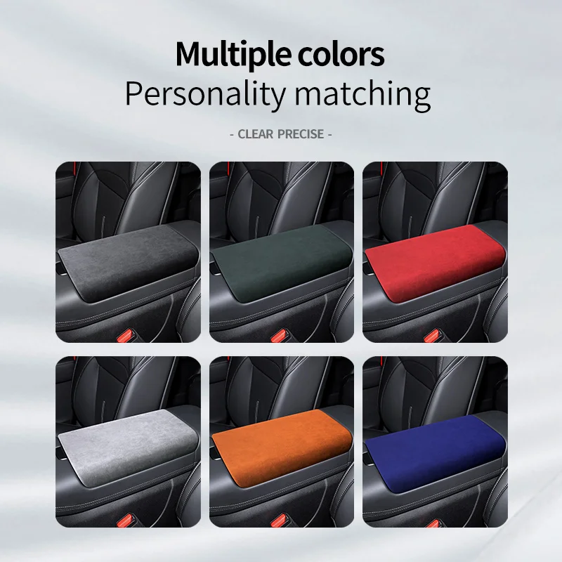 

For Xiao peng G6 2023 Car Center Console Armrest Box Cover Suede Trim Auto Scuff Plate Protectors Styling Accessories