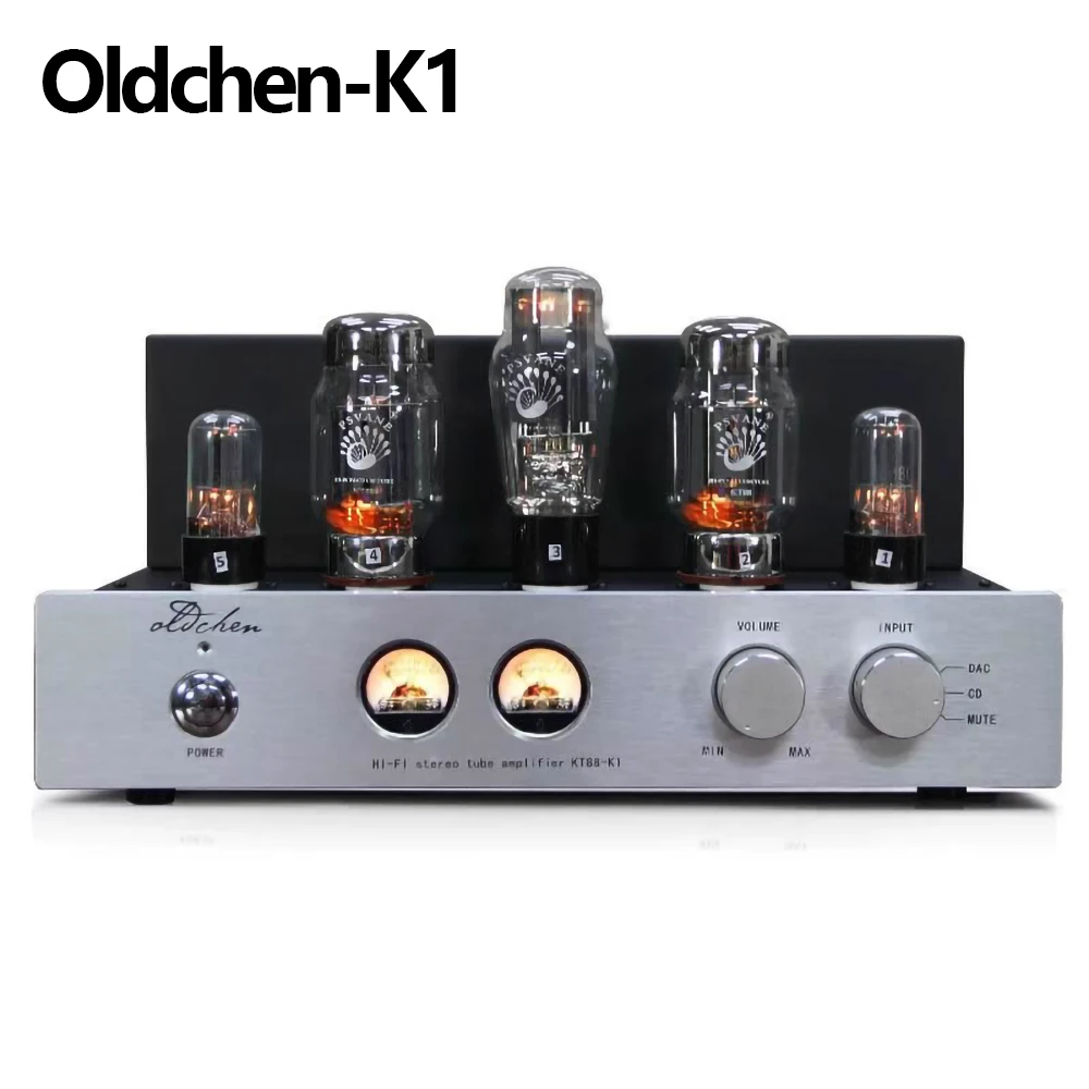 

Трубчатый усилитель Oldchen K1 KT88, Hi-Fi бытовой односторонний звуковой усилитель класса А, встроенный вручную