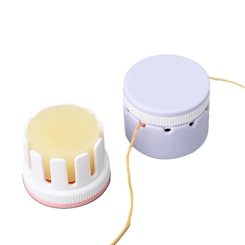 1pc Sewing Thread Beeswax Conditioner Sewing Thread Wire Passing Box Anti-slip Anti-pilling Sewing Supplies