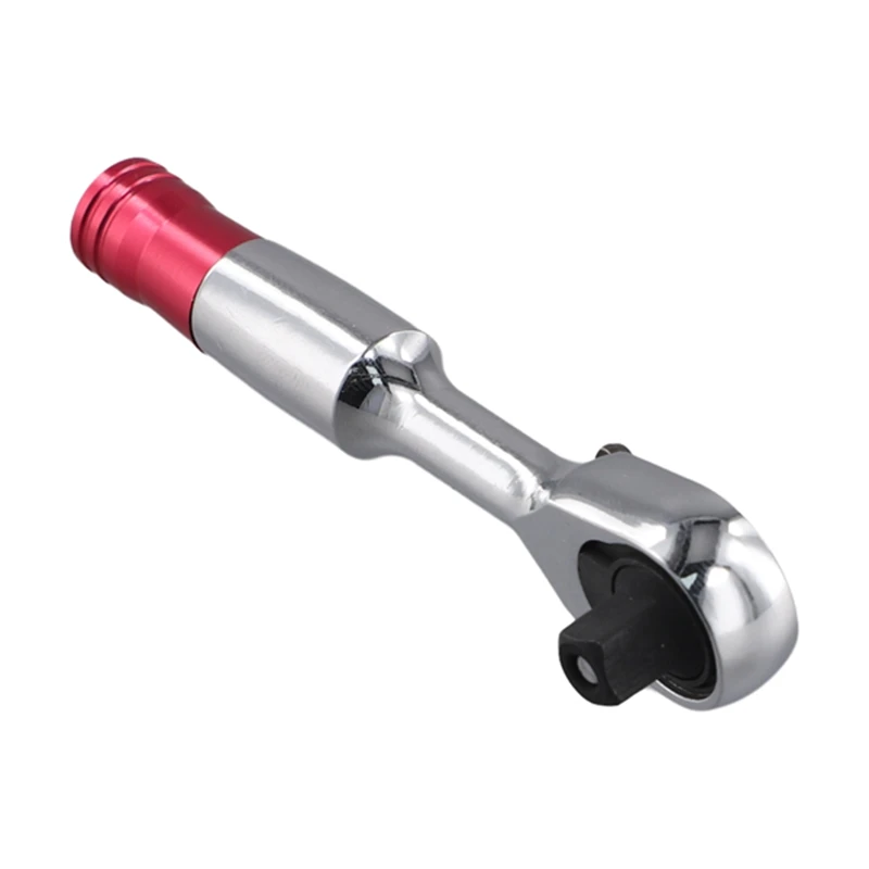 

AA51-2-In-1 Mini Hex Wrench Hand Sockets Ratchets 1/4 Wrench Set Screwdriver Torques Spanners Hand Repair Tool For Bicycle