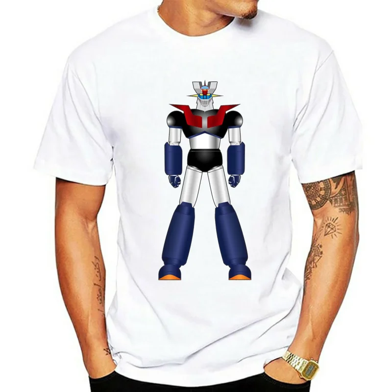 Mazinger Z M7 Anime Shin Classic Manga Robot Movie T Shirt White Mecha