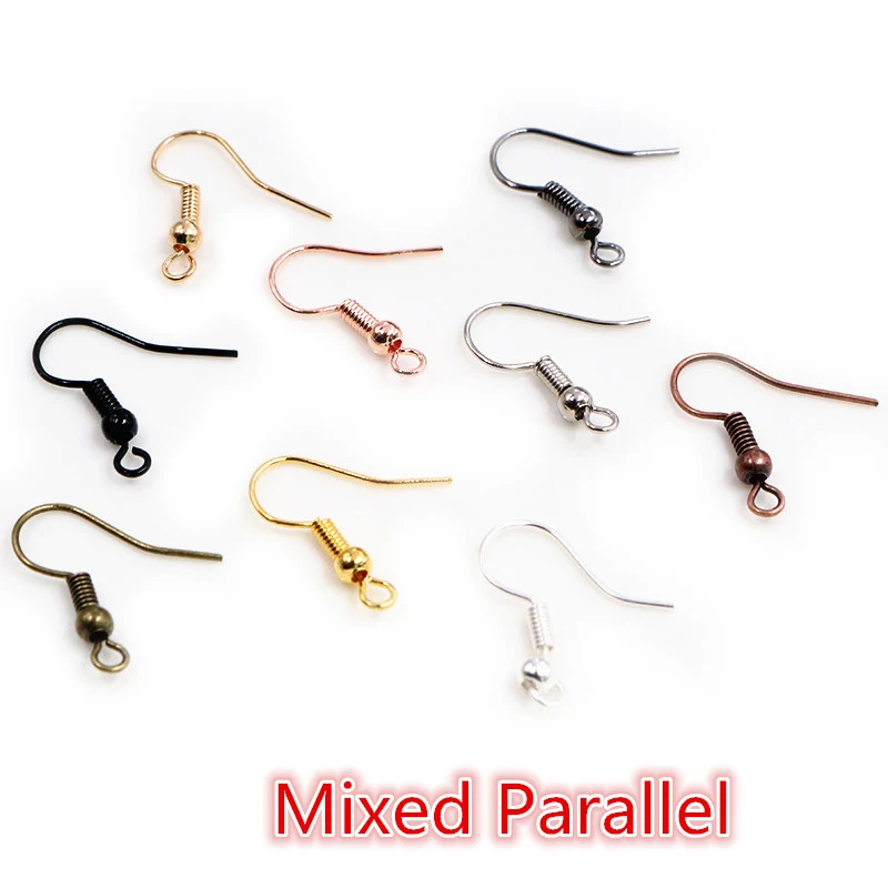 100 teile/los 20x17mm DIY Ohrring Erkenntnisse Ohrringe Umklammert Haken Armaturen DIY Schmuck Machen Zubehör Eisen Haken Earwire schmuck