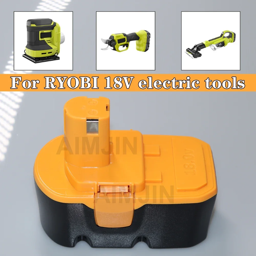 For RYOBI 18V 4800mAh 130224028 130255004 ABP1801 ABP1803 BPP-1813 BPP-1815 BPP-1817/2 BPP-1817M BPP-1820 P100 P210 Ni-MH Batter