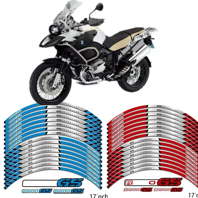 Piezas de motocicleta para BMW R1200GS ADV LC, decoración de rueda de contorno, calcomanía adhesiva R 1200 GS Moto