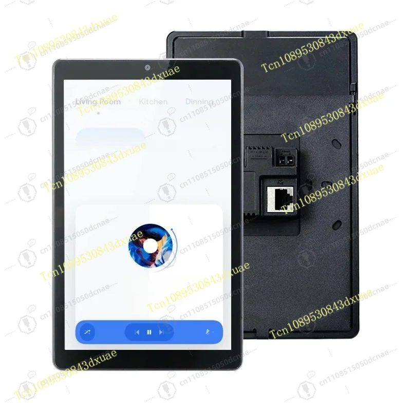 8 Inch In-Wall Industrial Android Tablet, POE RJ45 WiFi Smart Home Panel Fit 86 Size Wall Box, Compatible with YC-SM08P
