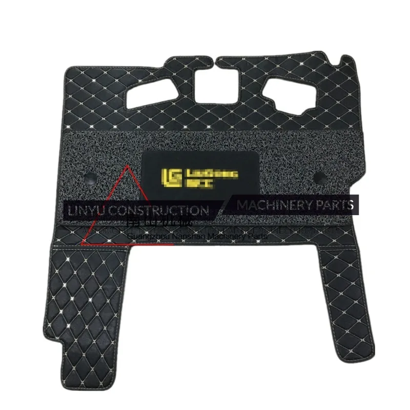 

For Liugong CLG906C 915 920 922 950E 9035 9045Cab floor glue mat Excavator Parts