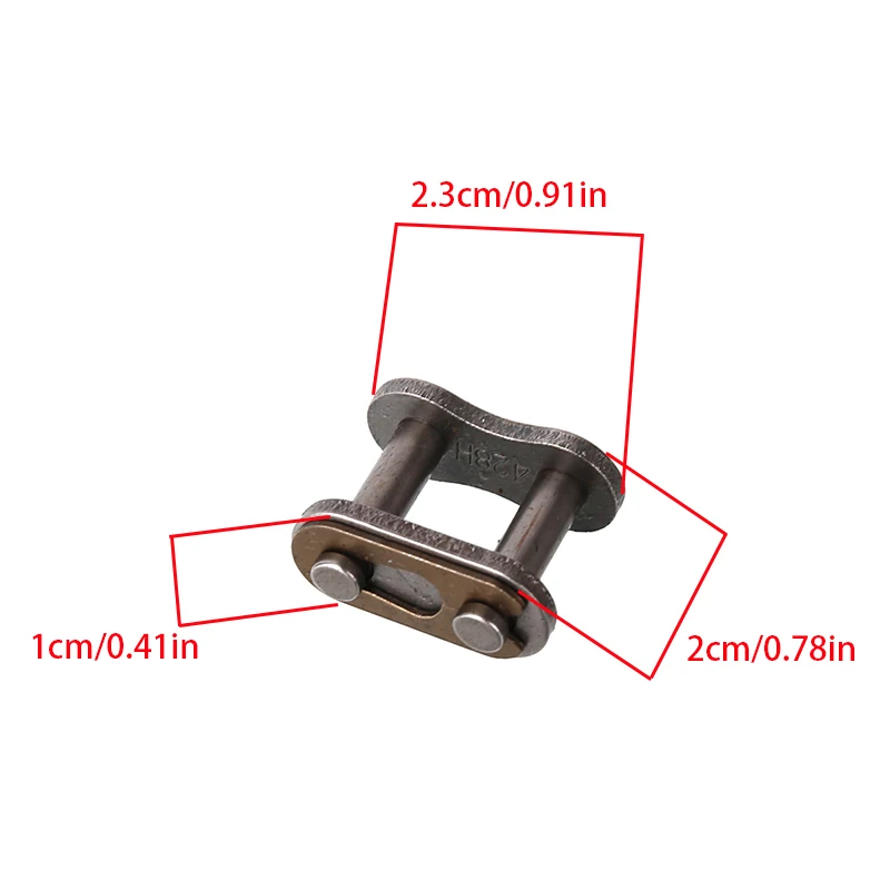 Motorcycle 428 106 section chain 428H Chain Buckle  for 50cc-250cc ATV Quad Pit Dirt Bike section chain Chain Buckle Accessories - view 2