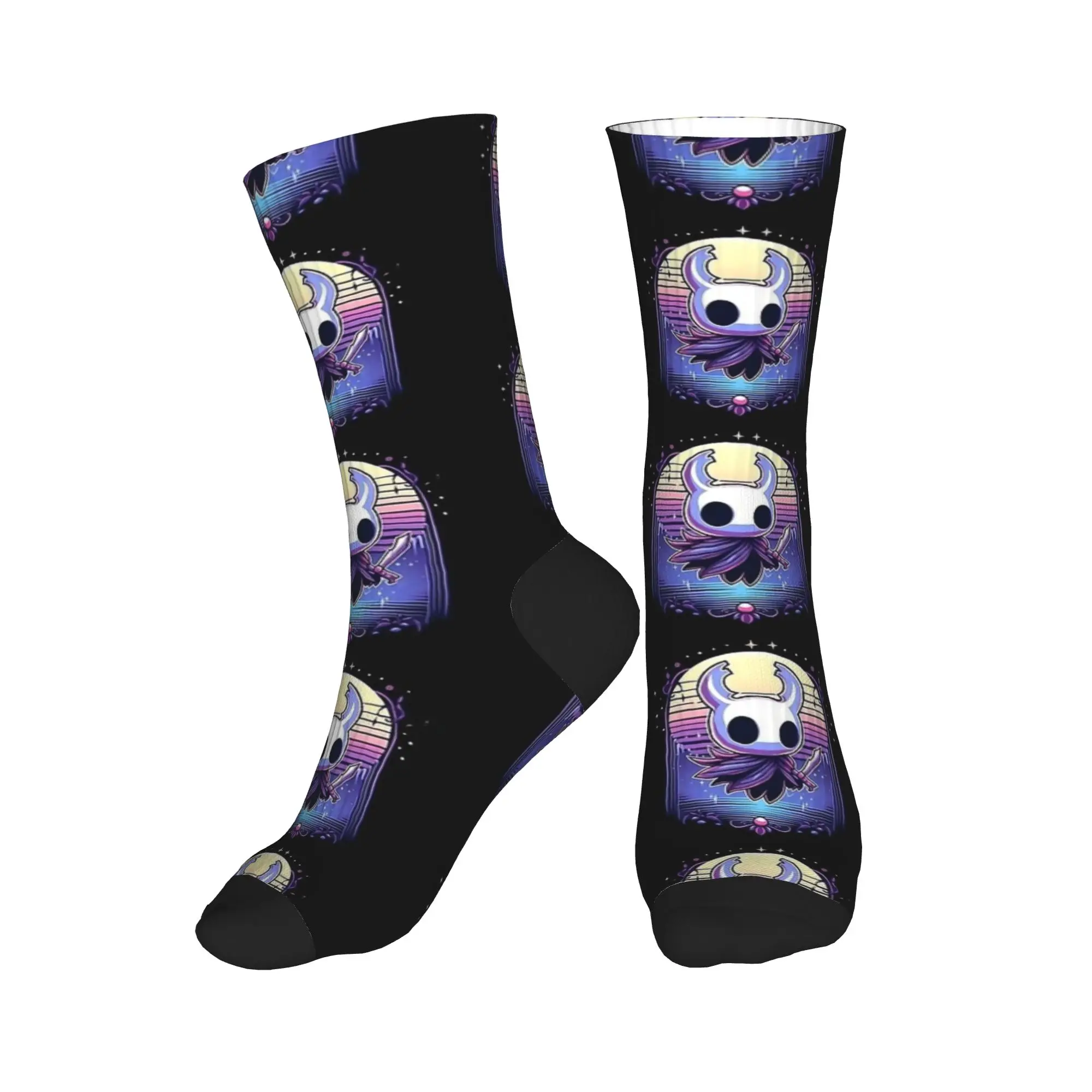 جوفاء فارس جوارب لطيف الرجال الجوارب مريحة جوارب بأشكال مضحكة الخريف الدراجات عدم الانزلاق الجرافيك الجوارب هدية