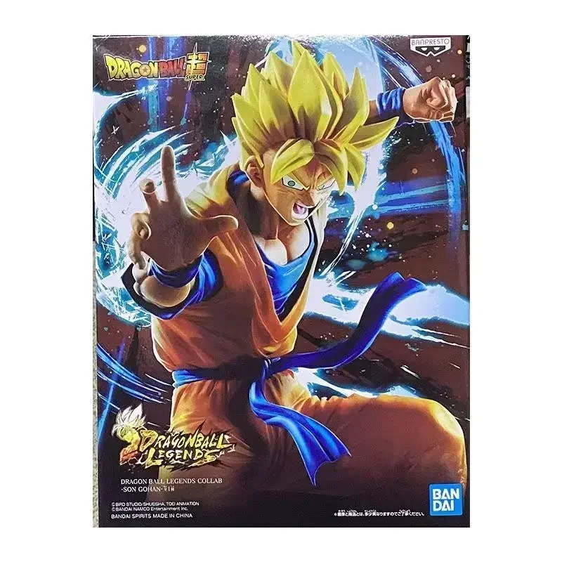 En Stock Original Bandai Banpresto Dragon Ball Z Leyendas genuinas Son Gohan figura de Anime modelo adornos coleccionables juguetes regalos