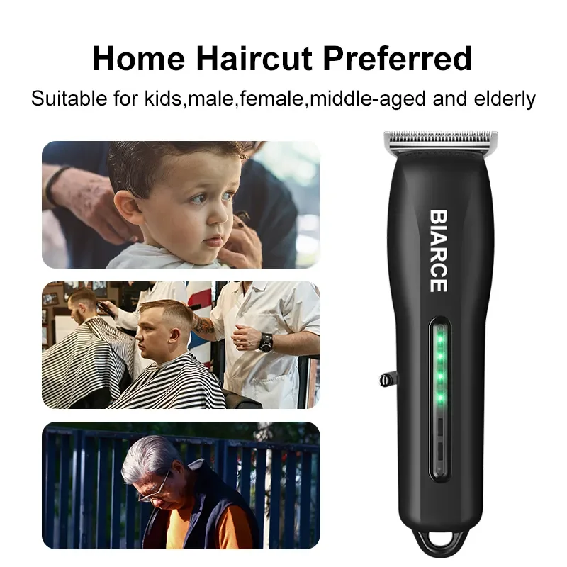 Electric Hair Trimmers Hair Clipper Professional Hair Cutting Machine Electric Beard Trimmer Adjustable Haircut Machine Clipper