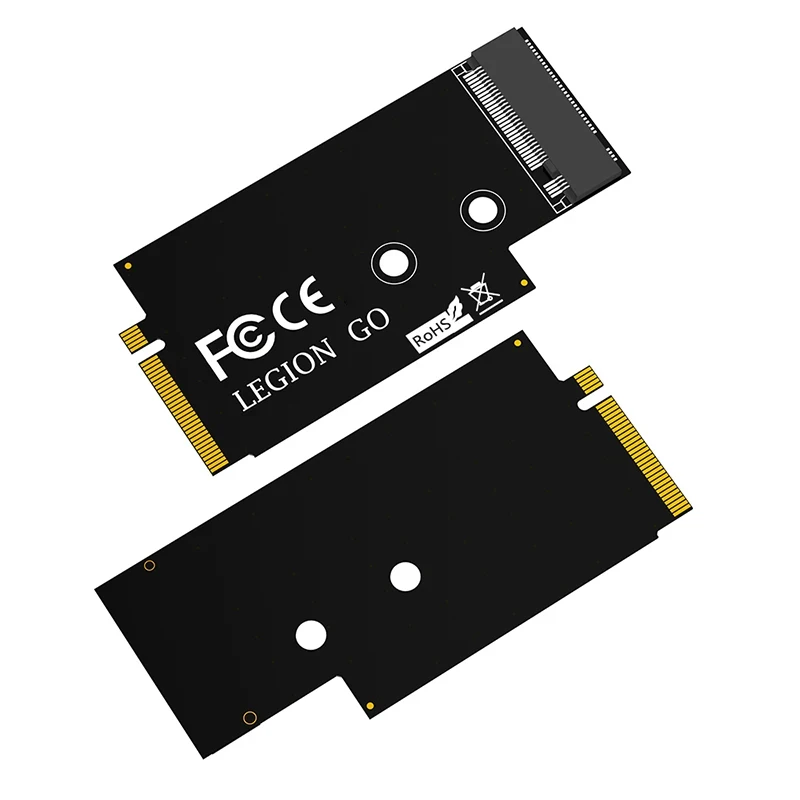 Adaptateur M2 pour Lenovo Legion Go, Déterminer la Conversion pour 2230 2242 2260 2280 Disque SSD M.2 NVcloser SSD PCIe 4.0, Carte Adaptateur