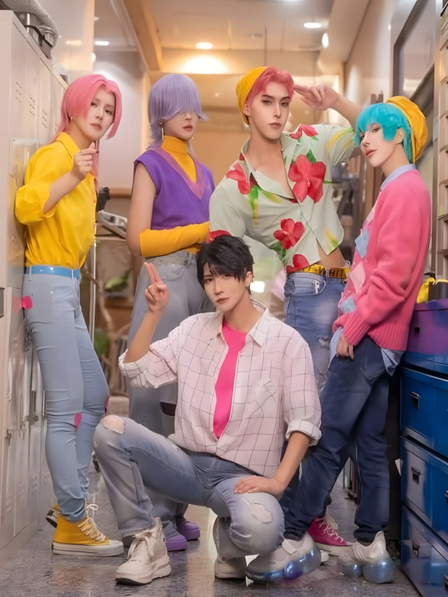 

Костюм для косплея Huntr Devil Boys T Qin Yu Aibi, загадочная романтическая одежда для выступлений на Хэллоуин, сценический этнический женский костюм