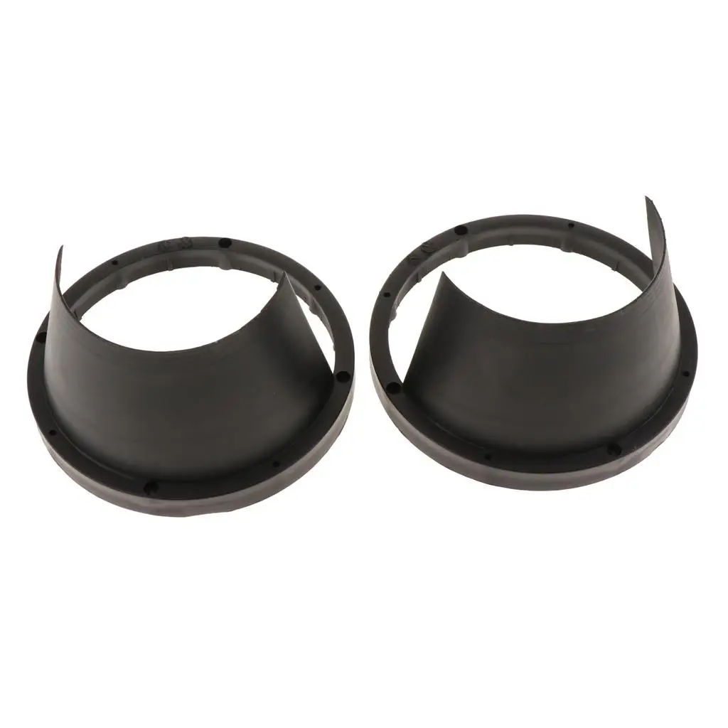 2X 6.5inch Car Speaker Waterproof Cover Car Horn Plastic Spacer Protective