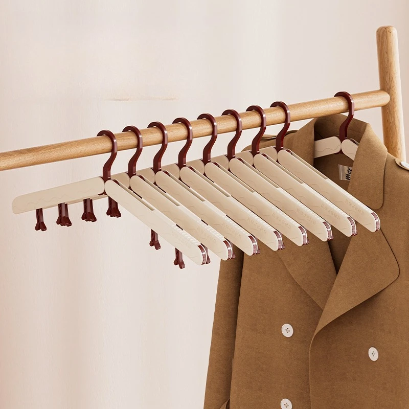 

Foldable Hangers for Travel, No Traces for Drying Clothes, with Clips for Business Trips, Hotels, Clothes Drying Socks