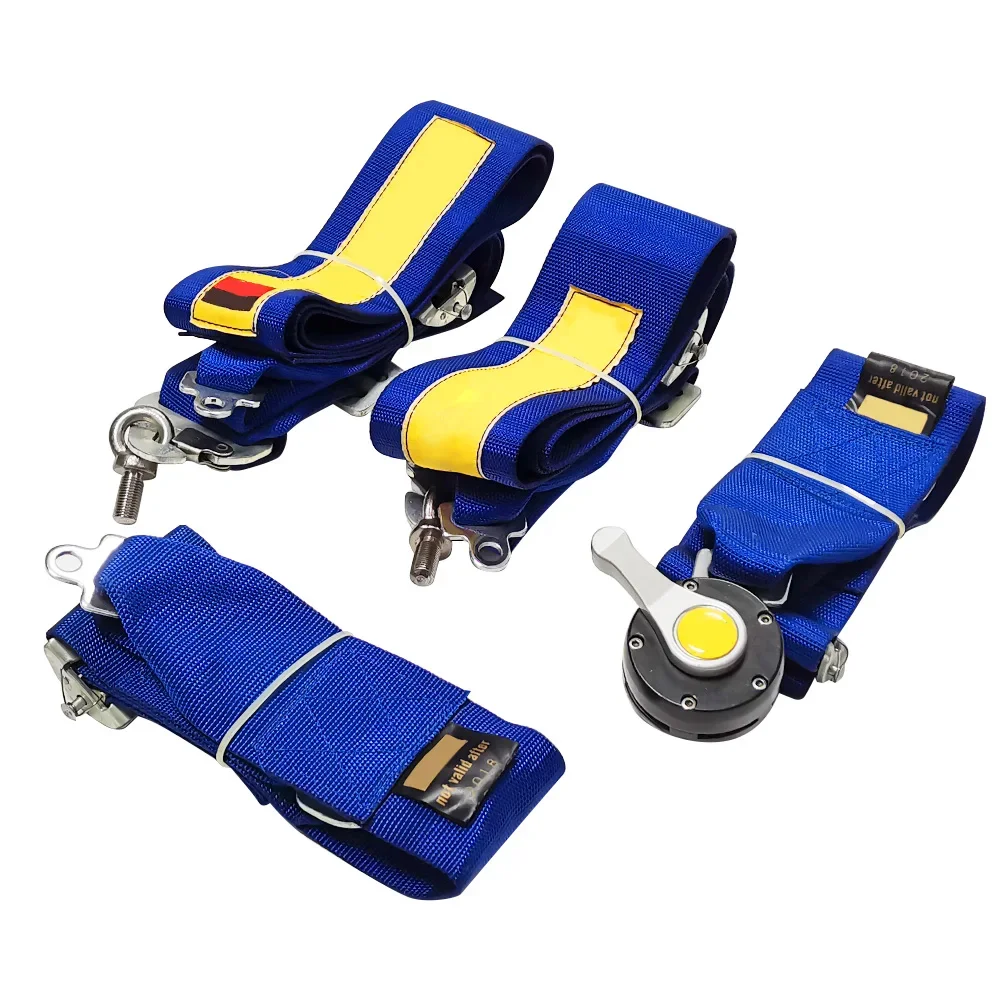 4 /5/6 Point Adjustable Quick Release Nylon with SA* logo Safety Harness Car Sports Harness Seat Belt Safety 3\