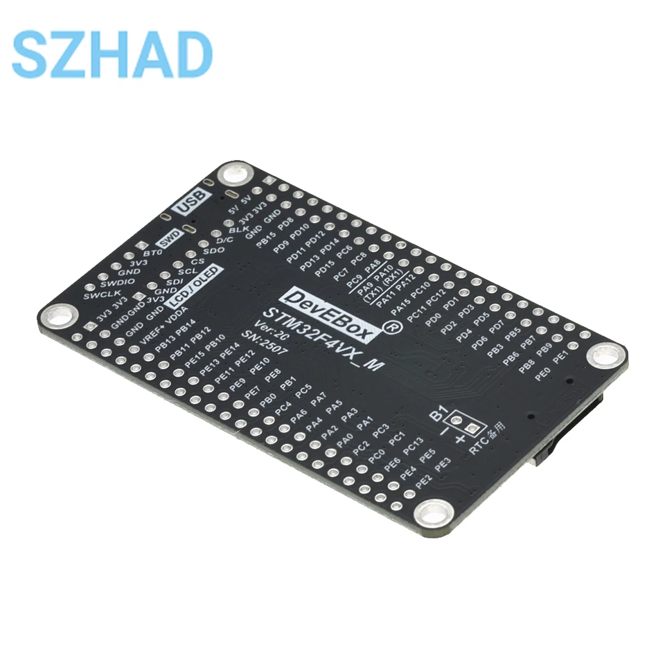 STM32F407VET6 STM32F407VGT6 STM32 نظام الأساسية مجلس STM32F407 مجلس التنمية F407 رقاقة واحدة مجلس التعلم #5