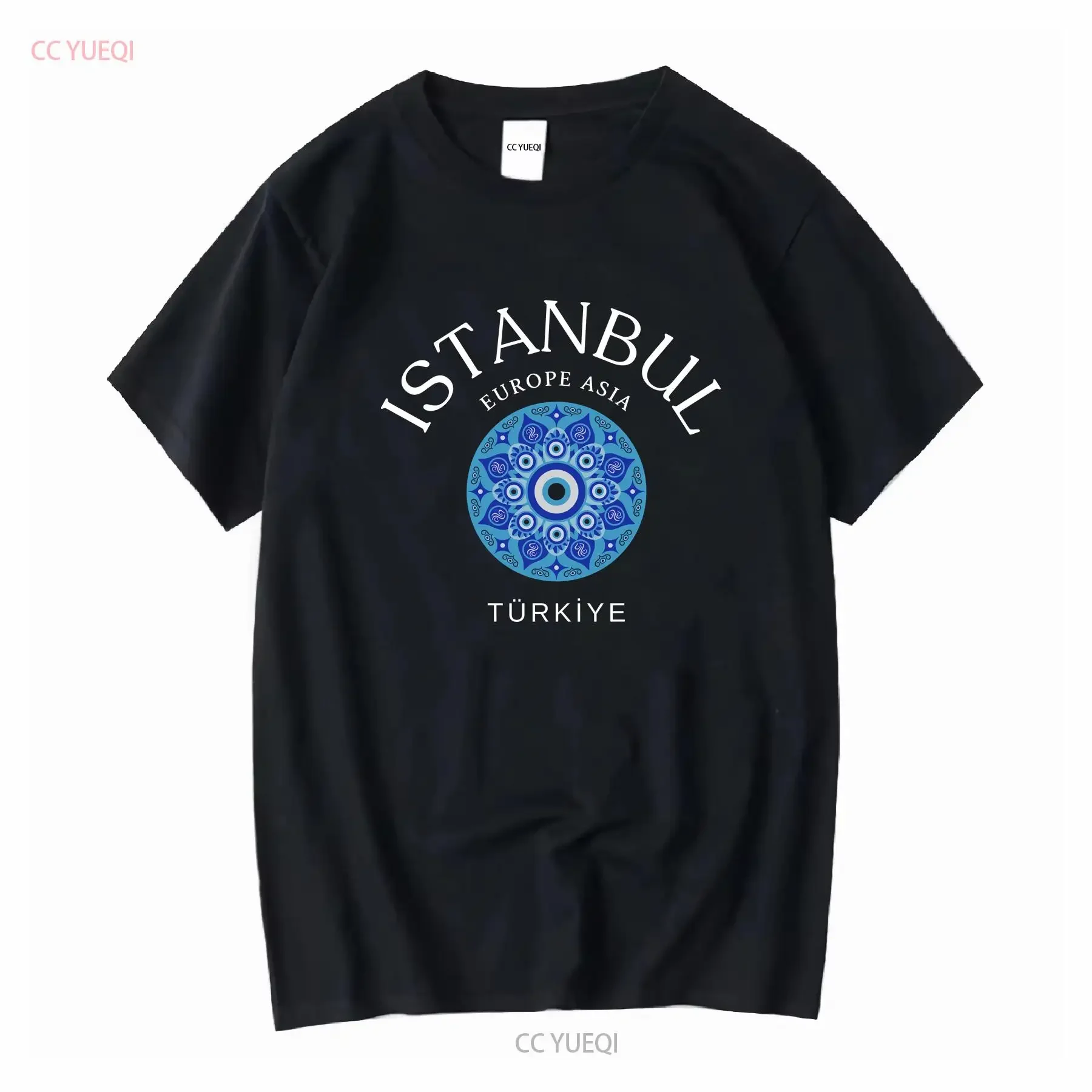 Camiseta de Estambul ciudad turca Turkiye ropa turca suave y cómoda manga larga o corta vintage lavado Casual