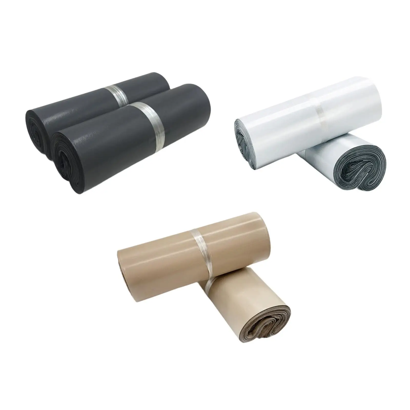 100 Stuks Pe Postzakken Koerier Mailer Tassen Veelzijdige Kleding Verpakking Tassen