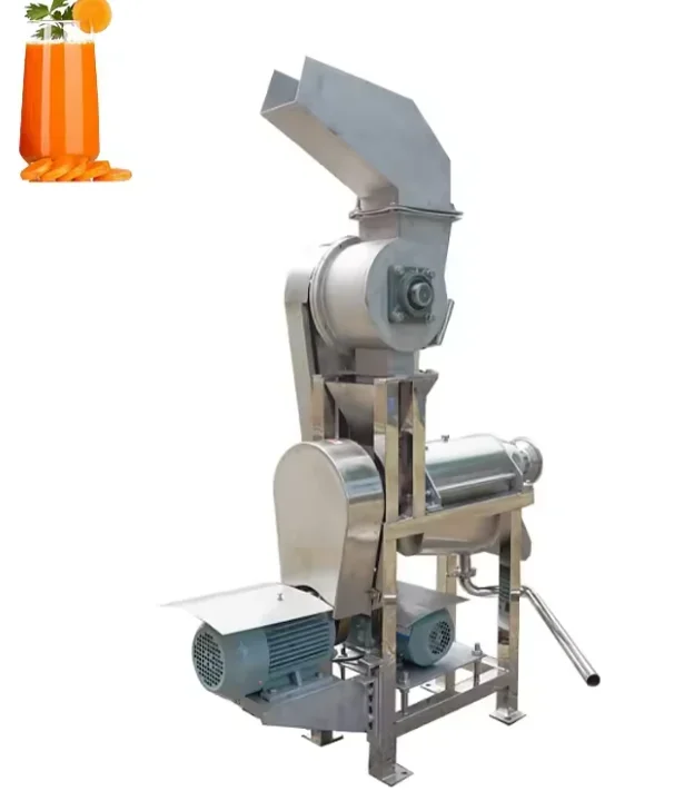 

2024 Professional Fruit Juice Extractor Machine Sus304 Grade Double Screw Extractor Juicer Commercial