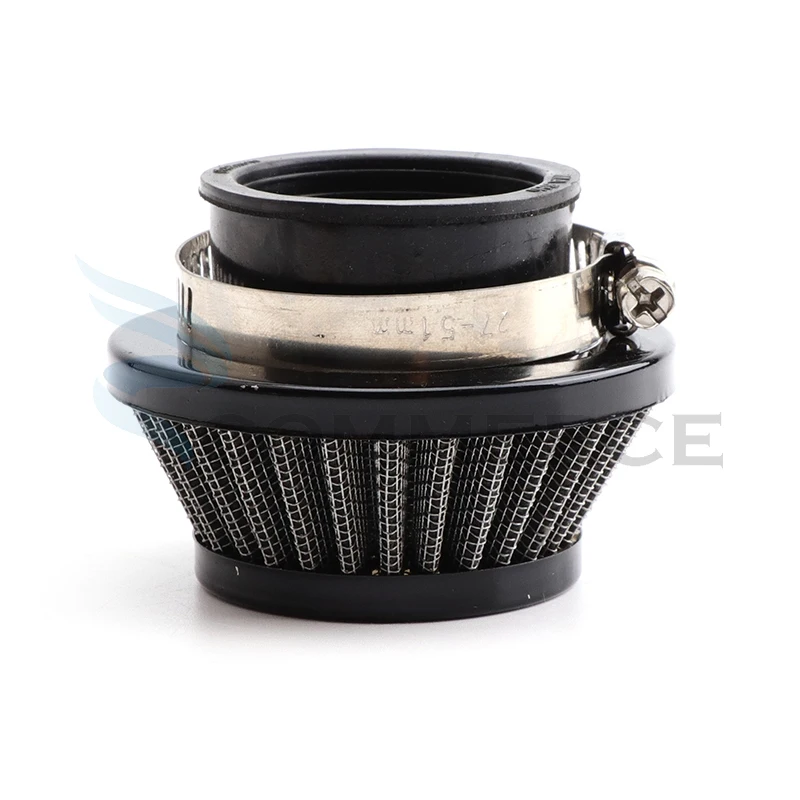 Motorcycle 35/38/42mm/44/48/54/58mm Air Filter Clearner For Gas Motorized Bicycle Push Mini Moto Pocket Bike Motorbike ATV Quad