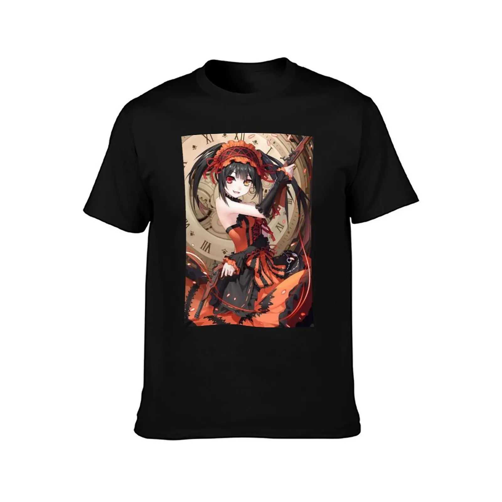 Tokisaki Kurumi - Date a Live T-Shirt football t shirt cute clothes new gifts and t-shirts cotton t shirt men