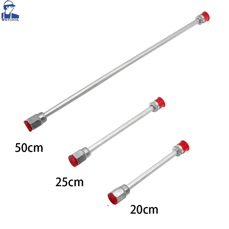 Wetool 티타늄 완거 분무기용 익스텐션 로드 도구 부품, 알루미늄 도구, 에어리스 페인트 분무기 부품, 20 cm, 25 cm, 50cm 